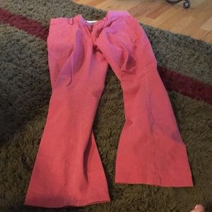 Men’s polo Khakis in faded red